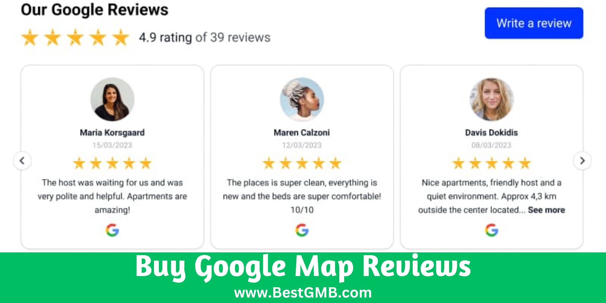 Buy Google Map Reviews
